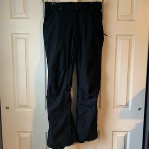 Quiksilver Black Estate Snowboard Pants - Waterproof, Insulated - Mens Small